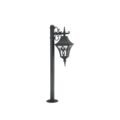 Victorian Outdoor Pathway Regal Bollard Light (3 ft Mild-Steel Pole Lamp) - Image 4