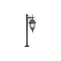 Victorian Outdoor Pathway Bloom Bollard Light, Pole Lamp for Garden - Image 4