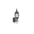 Victorian Antique Green Aluminum Outdoor Orb Wall Light Sconce - Image 4