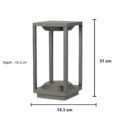 Celeste (sleek) Gate Light - Image 4