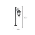 Victorian Outdoor Pathway Bloom Bollard Light, Pole Lamp for Garden - Image 3