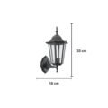 Victorian Black Aluminum Noir-Blocus Wall Light Sconce Outdoor - Image 3