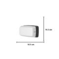 Modern Grey White Outdoor Nautic Bulkhead Light Wall LED - Image 3