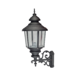 Victorian Black Aluminum Pinnacle CB-Arm Wall Light (Big) Sconce Outdoor