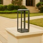 Modern Celeste Gate Light - Outdoor Waterproof 12W LED Gate Pillar Post
