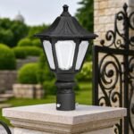 Victorian Design Outdoor Eclipse Gate Light