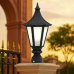 Victorian Design Stylish Outdoor Harbor Gate Light