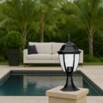 Victorian Outdoor Noir OVA Gate Light