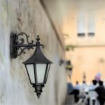 Victorian Design Black Aluminum Outdoor Harbor Wall Light (Big) Lantern