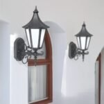 Victorian Design Black Aluminum Harbor Wall Light (Small) Sconce Outdoor