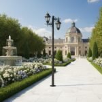 Victorian Pinnacle (Micro) 2 Light 203 Pole Light