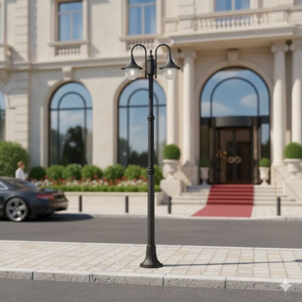 Arch-Lantern (2Light-Small) P21 Pole Light