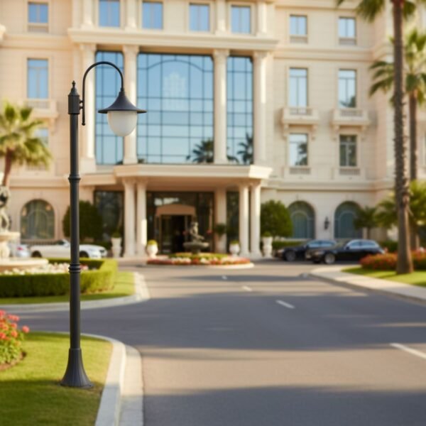 Arch-Lantern (1Light-BIG) P22 Pole Light