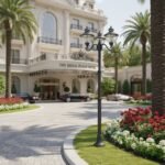 Modern Melon (Mini-3 Light) P21 Pole Light