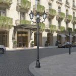 Victorian Harbor (Small) 3 Light P23 Pole Light