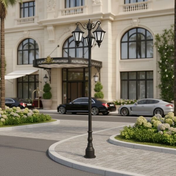 Harbor (Big) 3 Light P25 Pole Light