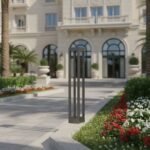 Modern Outdoor Hyper Square Bollard Light