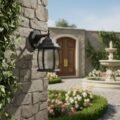 Noir-Orbis Wall Light - Outdoor Sconce