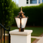 Victorian Design Stylish Outdoor Eterna Copper Gate Light