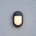 Ellipse Edison Outdoor bulkhead Wall Light (half) - Image 2