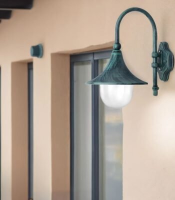 Arch lantern antique off