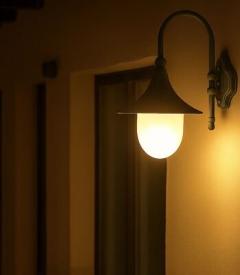 Arch lantern antique on