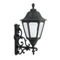 Victorian Design Crinkle Black Aluminium Eclipse Wall Light (Big) Sconce Lamp - Image 4