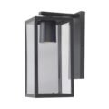 Modern Design Encased Wall Light (Cube) Sconce Lamp Black Metal Finish - Image 4