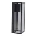 Modern Encased Wall Light (Box) Sconce Lamp Black Metal Finish - Image 4