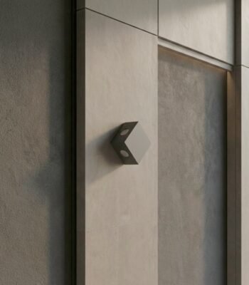 Geo Four Way Wall Light day view