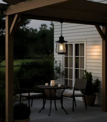 Lantern Haging Light Night View