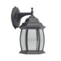 Victorian Black Aluminum Noir-Orbis Wall Light Sconce Lamp - Image 4