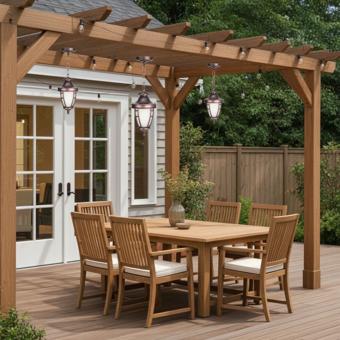 Nova-Lamp-Hanging-Light-Day-View Nova-Lamp Outdoor LED Hanging Light - Image 1