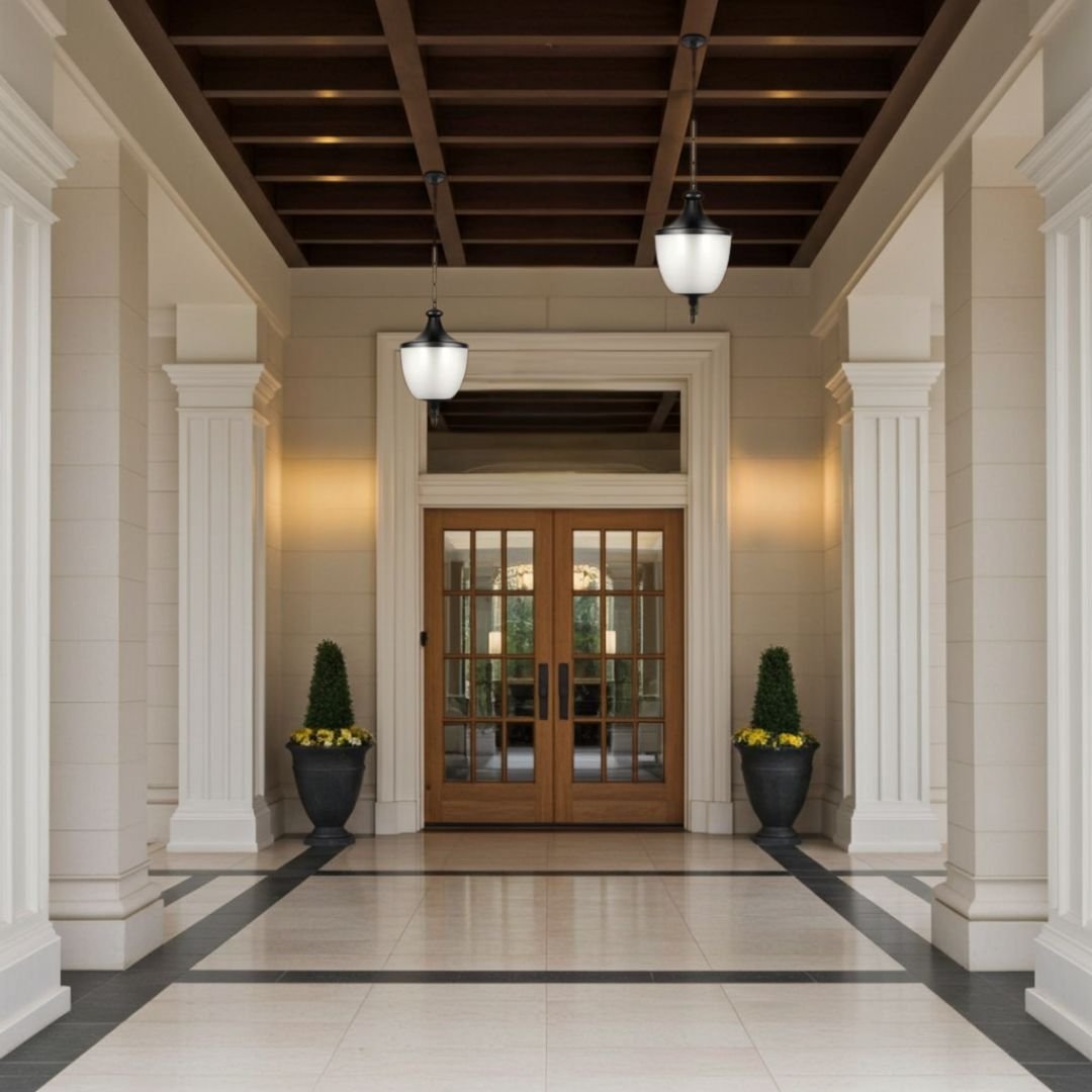 Serene-Hanging-Light-Day-View Serene Hanging Light - Image 1