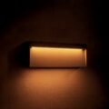 Modern Design LED Sleek Surface Foot-Light, Grey Aluminium Outdoor Wall Fixture - Image 2