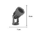 Modern UL 206 Spot Light (GU10) Outdoor  Aluminium with Glass Surface Mount Landsacpe Light - Image 3