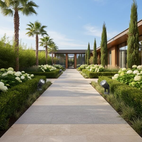 Modern UL 206 Spot Light 12W (LED) Outdoor Aluminium with Glass Surface Mount Landscape Light