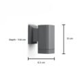 Beacon (Square) Down Wall Light - Image 4