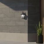 Victorian Antique Gold or Crinkle Black Aluminum Harbor Wall Bracket Sconce Outdoor Lighting