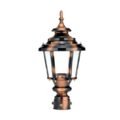 Victorian Outdoor Copper Astra Gate Light - Image 4