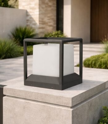 cube sleek gate light day view