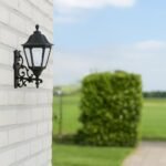 Victorian Design Crinkle Black Aluminium Eclipse Wall Light (Big) Sconce Outdoor