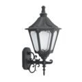 Victorian Design Black Aluminium Eclipse Wall Light (Small) Sconce Outdoor - Image 4