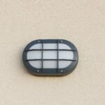Modern Design Ellipse Bulkhead Light (Grid) for Walls