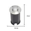 Modern 52mm Ground Burial Light (Two-Way) - Image 3