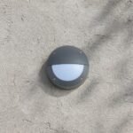 Modern Halo Bulkhead Light Round (Half) Wall Led