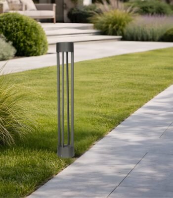 hyper round bollard light day view