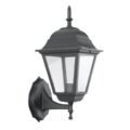 Victorian Black Aluminum Noir-Cubiq Wall Light Sconce Lamp - Image 4