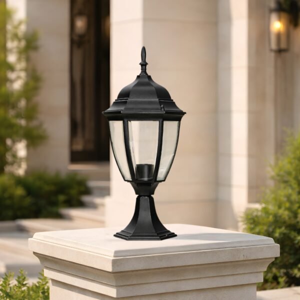 Victorian Outdoor Noir OVA Gate Light