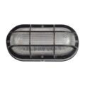 Modern Ova Waterproof Outdoor Bulkhead Led Wall Light (Grid) - Image 4